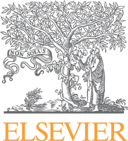 Elsevier logo internal view